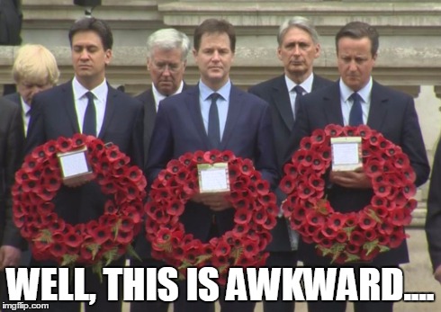 Well, this is awkward...... | WELL, THIS IS AWKWARD.... | image tagged in david cameron,ed miliband | made w/ Imgflip meme maker
