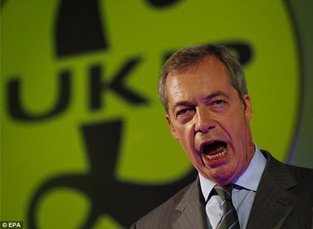UKIP I'll be back Blank Meme Template