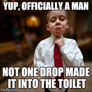 point proven | YUP, OFFICIALLY A MAN NOT ONE DROP MADE IT INTO THE TOILET | image tagged in point proven | made w/ Imgflip meme maker