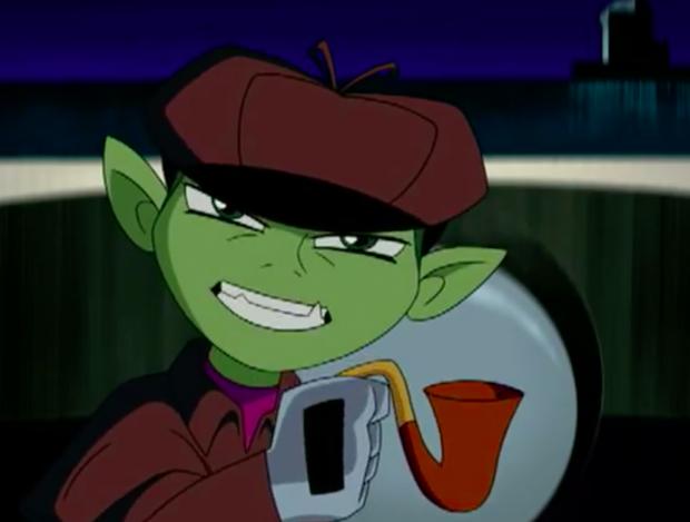 High Quality BeastBoy The Detective Blank Meme Template