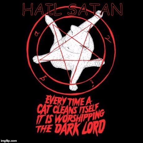 HAIL SATAN | made w/ Imgflip meme maker