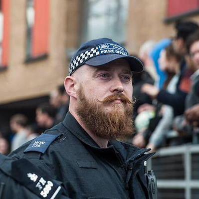 High Quality Hipster Cop Blank Meme Template