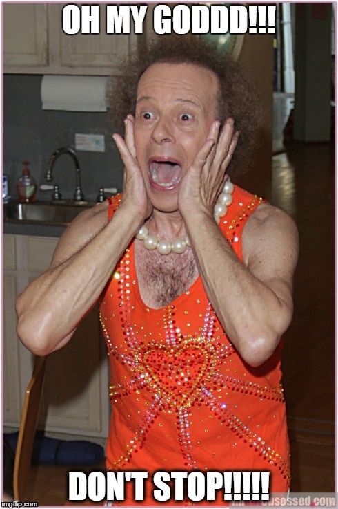 image tagged in richard simmons | made w/ Imgflip meme maker