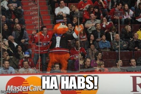 HA HABS! | image tagged in ha habs,nhl | made w/ Imgflip meme maker