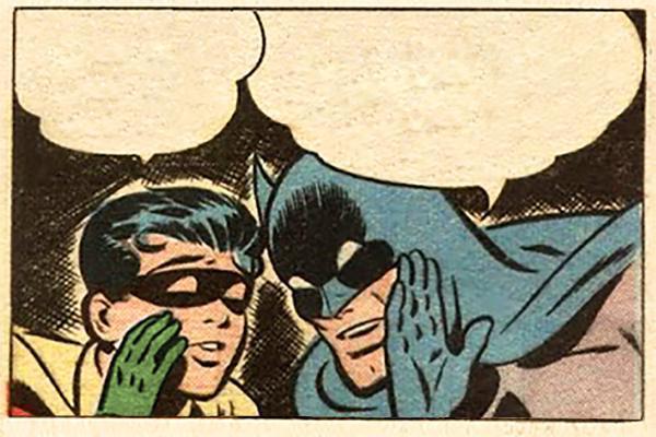 Batman and Robin Blank Meme Template