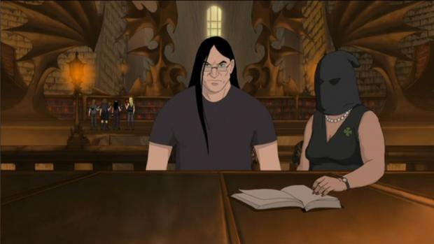 Dethklok library  Blank Meme Template