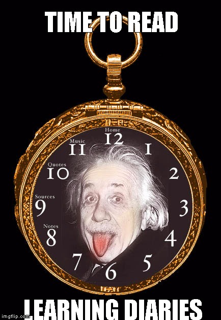 TIME TO READ LEARNING DIARIES | made w/ Imgflip meme maker