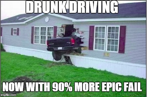 Drunk driving epic fail | DRUNK DRIVING NOW WITH 90% MORE EPIC FAIL | image tagged in car crash,epic fail | made w/ Imgflip meme maker