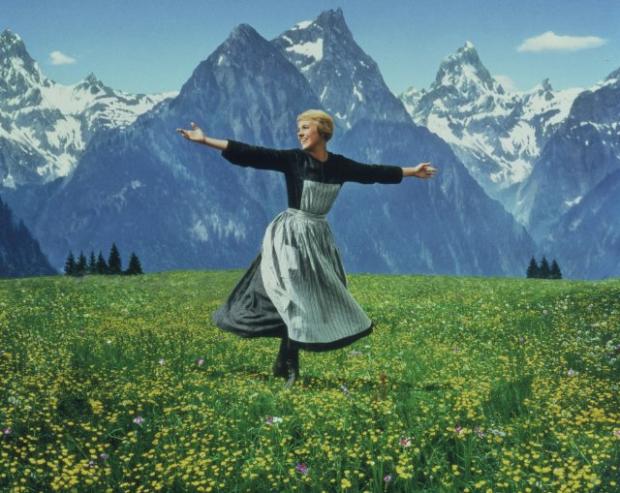 High Quality seeing people during final exam - sound of music Blank Meme Template