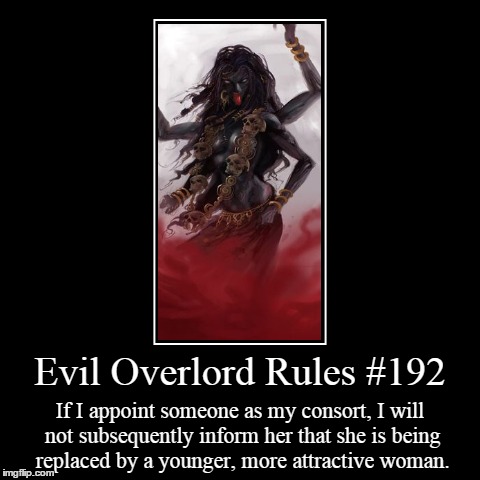 Rules 192 | image tagged in funny,demotivationals,evil overlord rules | made w/ Imgflip demotivational maker