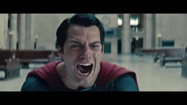 Superman Screaming Blank Meme Template