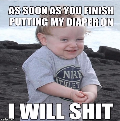 image tagged in evil toddler | made w/ Imgflip meme maker