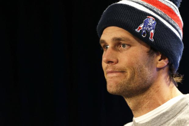 High Quality Tom Brady Press Conference on Deflategate Blank Meme Template