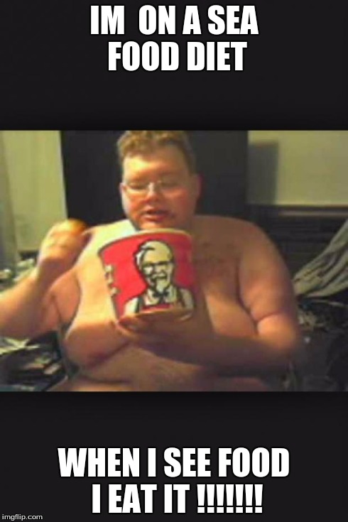 Image result for fat guy eating chicken