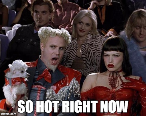 Reading the Title | SO HOT RIGHT NOW | image tagged in memes,mugatu so hot right now | made w/ Imgflip meme maker