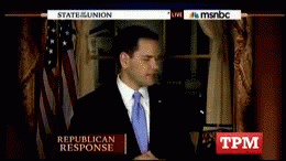 Rubio water | image tagged in gifs | made w/ Imgflip video-to-gif maker