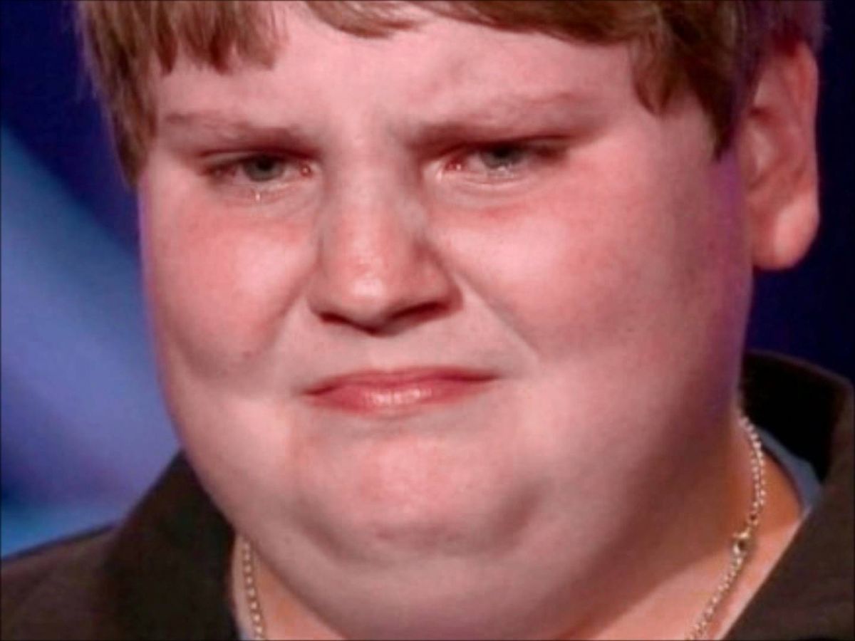 High Quality fat kid crying Blank Meme Template