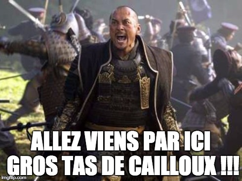 ALLEZ VIENS PAR ICI GROS TAS DE CAILLOUX !!! | made w/ Imgflip meme maker