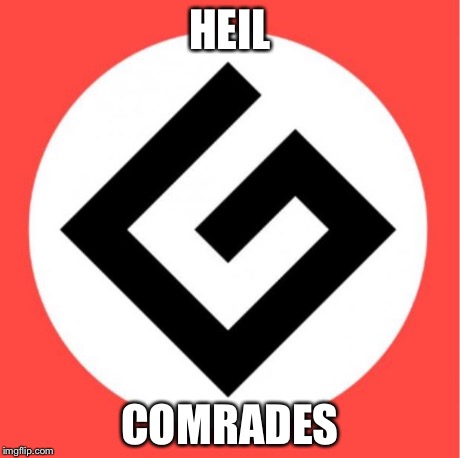 Grammar nazi | HEIL COMRADES | image tagged in grammar nazi | made w/ Imgflip meme maker