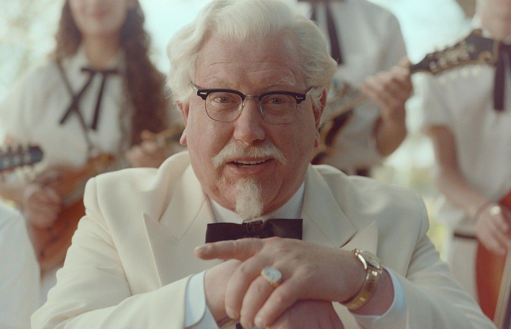 High Quality new col sanders Blank Meme Template