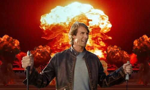 High Quality michael bay approves Blank Meme Template