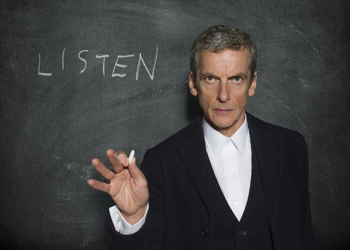 High Quality Listen to the Doctor - Capaldi Blank Meme Template