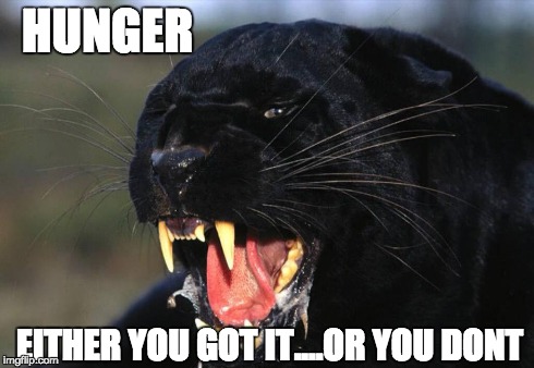 HUNGER EITHER YOU GOT IT....OR YOU DONT | image tagged in hunger games | made w/ Imgflip meme maker