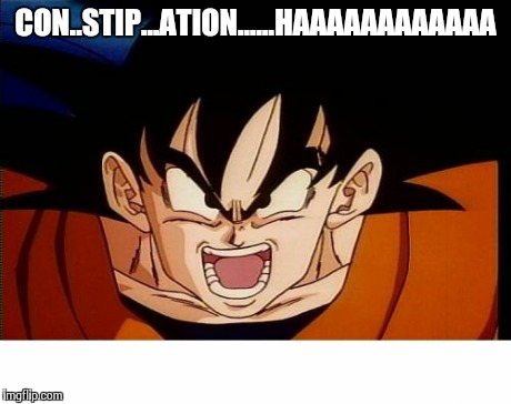 Crosseyed Goku | CON..STIP...ATION......HAAAAAAAAAAAA | image tagged in memes,crosseyed goku | made w/ Imgflip meme maker