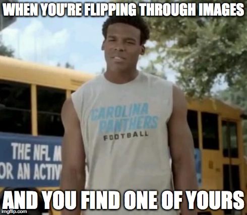 Confused Cam | WHEN YOU'RE FLIPPING THROUGH IMAGES AND YOU FIND ONE OF YOURS | image tagged in memes,confused cam | made w/ Imgflip meme maker