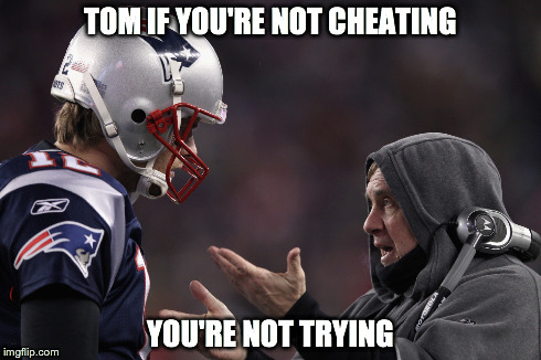 TOM IF YOU'RE NOT CHEATING YOU'RE NOT TRYING | made w/ Imgflip meme maker
