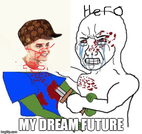 Reply on Justin not retiring | MY DREAM FUTURE | image tagged in bullshit,good,what society wants | made w/ Imgflip meme maker
