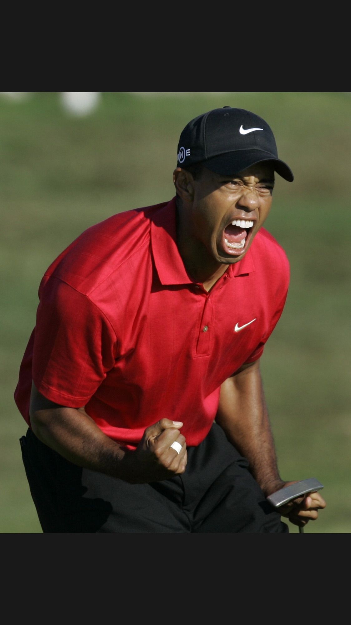 High Quality Tiger Woods Blank Meme Template