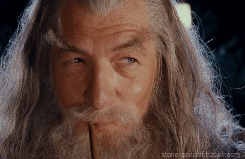 Wise Gandalf Blank Meme Template