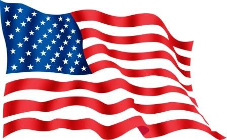 U.S. Flag Blank Meme Template