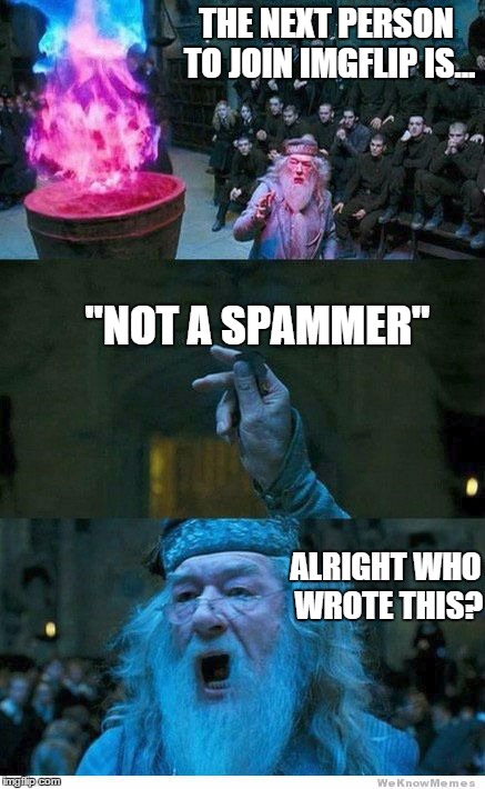 It's Seemingly Impossible These Days | THE NEXT PERSON TO JOIN IMGFLIP IS... "NOT A SPAMMER" ALRIGHT WHO WROTE THIS? | image tagged in memes,alright who wrote this,imgflip | made w/ Imgflip meme maker