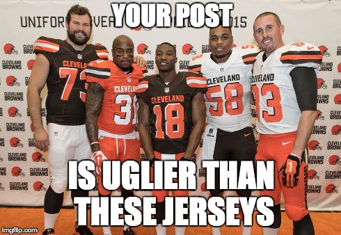 cleveland browns qb jersey meme