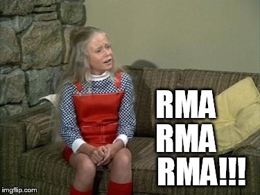 RMA RMA!!! RMA | made w/ Imgflip meme maker