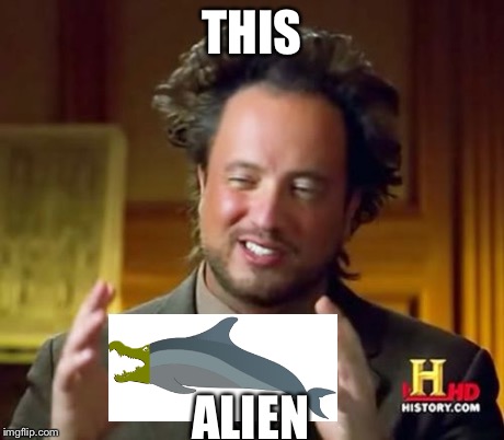 Ancient Aliens | THIS ALIEN | image tagged in memes,ancient aliens | made w/ Imgflip meme maker