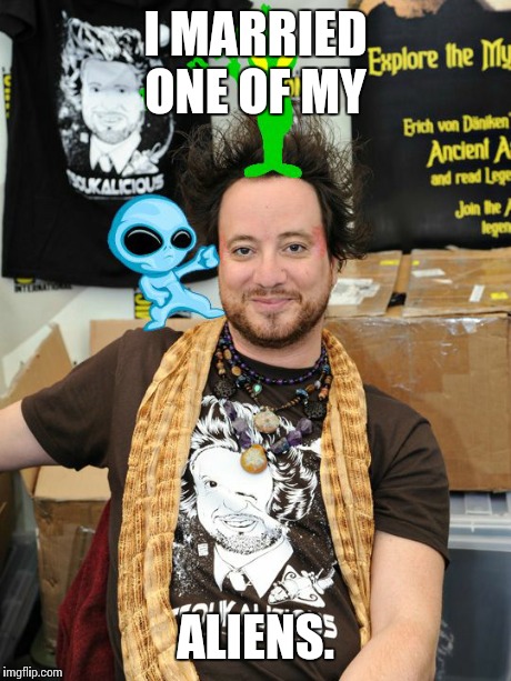 AlienFight | I MARRIED ONE OF MY ALIENS. | image tagged in alienfight | made w/ Imgflip meme maker