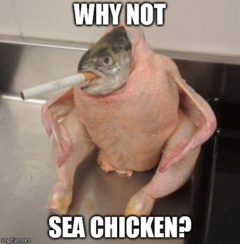 WHY NOT SEA CHICKEN? | made w/ Imgflip meme maker