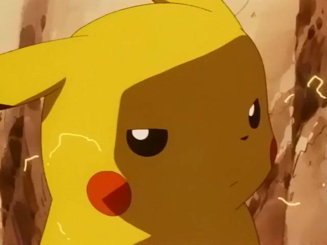 High Quality pikachu angry Blank Meme Template