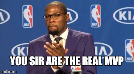 You The Real MVP Meme | YOU SIR ARE THE REAL MVP | image tagged in memes,you the real mvp | made w/ Imgflip meme maker