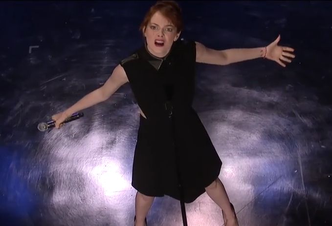 When Emma Stone Slays Blank Meme Template