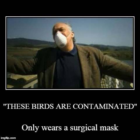 Birdemic Logic | image tagged in funny,demotivationals | made w/ Imgflip demotivational maker