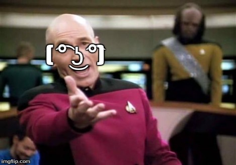 Picard Wtf Meme | ( ͡° ͜ʖ ͡°) | image tagged in memes,picard wtf | made w/ Imgflip meme maker