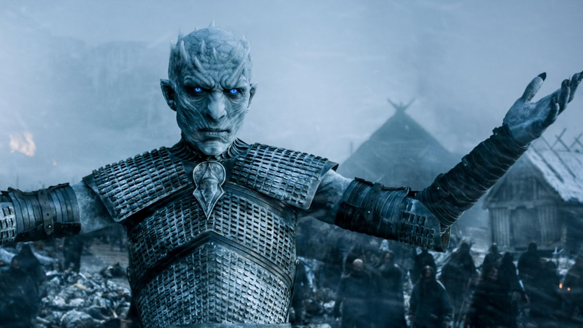 High Quality white walker king Blank Meme Template