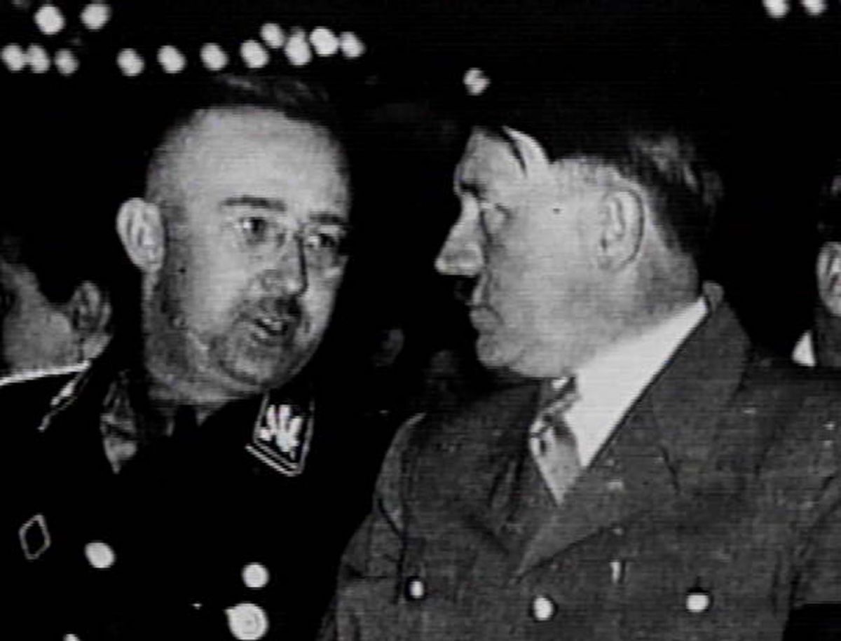 Grammar Nazis Himmler and Hitler Blank Meme Template