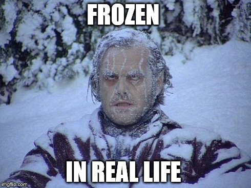 Jack Nicholson The Shining Snow | FROZEN IN REAL LIFE | image tagged in memes,jack nicholson the shining snow | made w/ Imgflip meme maker