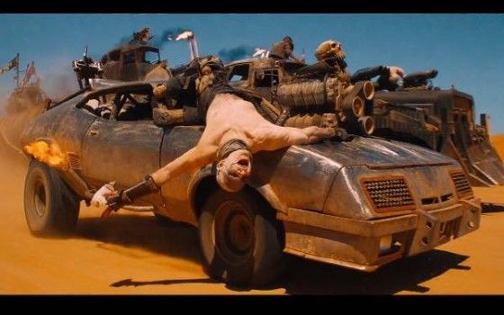 High Quality mad max on the road Blank Meme Template