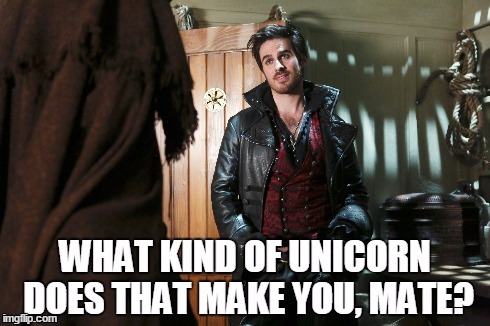 Conversation: Captain Hook with Baelfire | image tagged in once upon a time | made w/ Imgflip meme maker